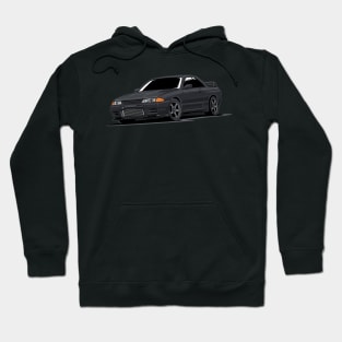 Skyline GT-R R32 (black) Hoodie